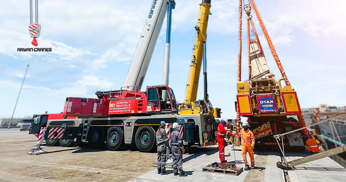 Aryan Crane | Heavy Lifting Crane Rental Company in Qatar